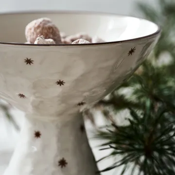 Starry stojak na ciasto Ø15 cm - Biały - House Doctor