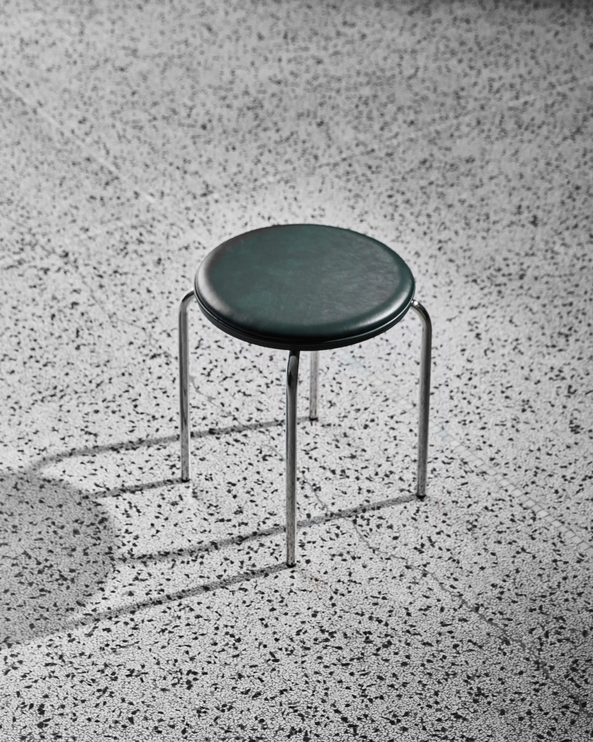 Stołek Comma, Ciemnozielony House Doctor