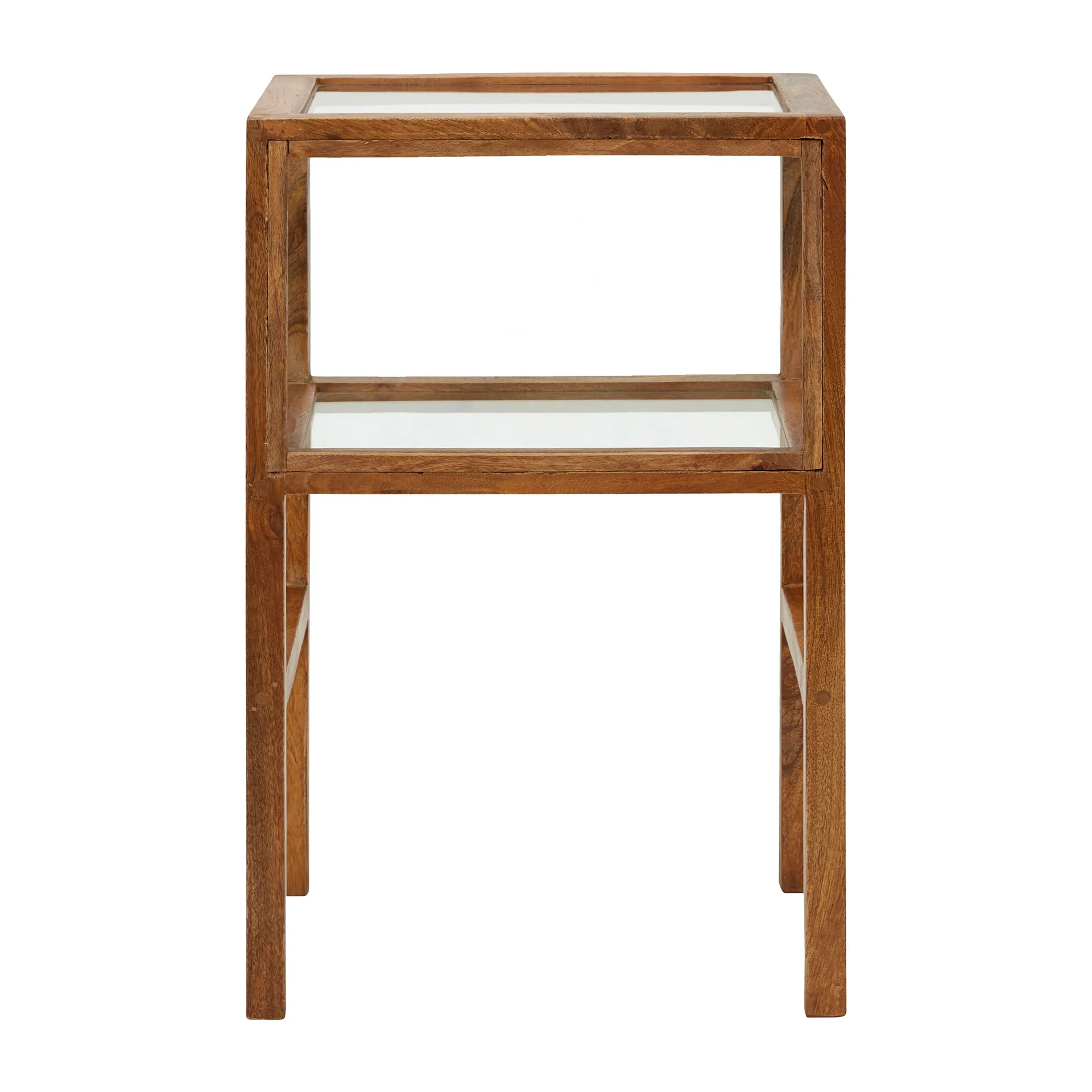 Stolik boczny Montre 28x38 cm, Brązowy postarzany House Doctor