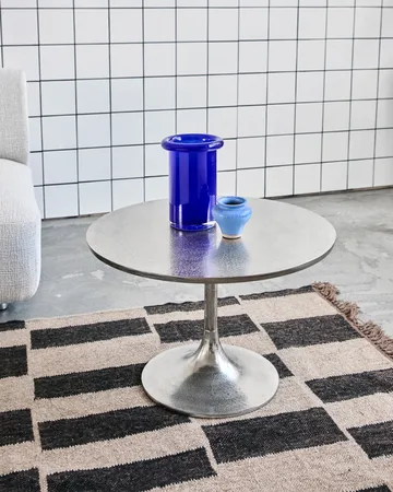 Stolik boczny Pan - Srebrne wykończenie - House Doctor