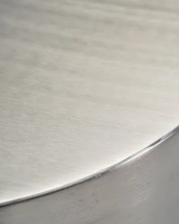 Stolik boczny Step - Srebrne wykończenie, szczotkowane - House Doctor