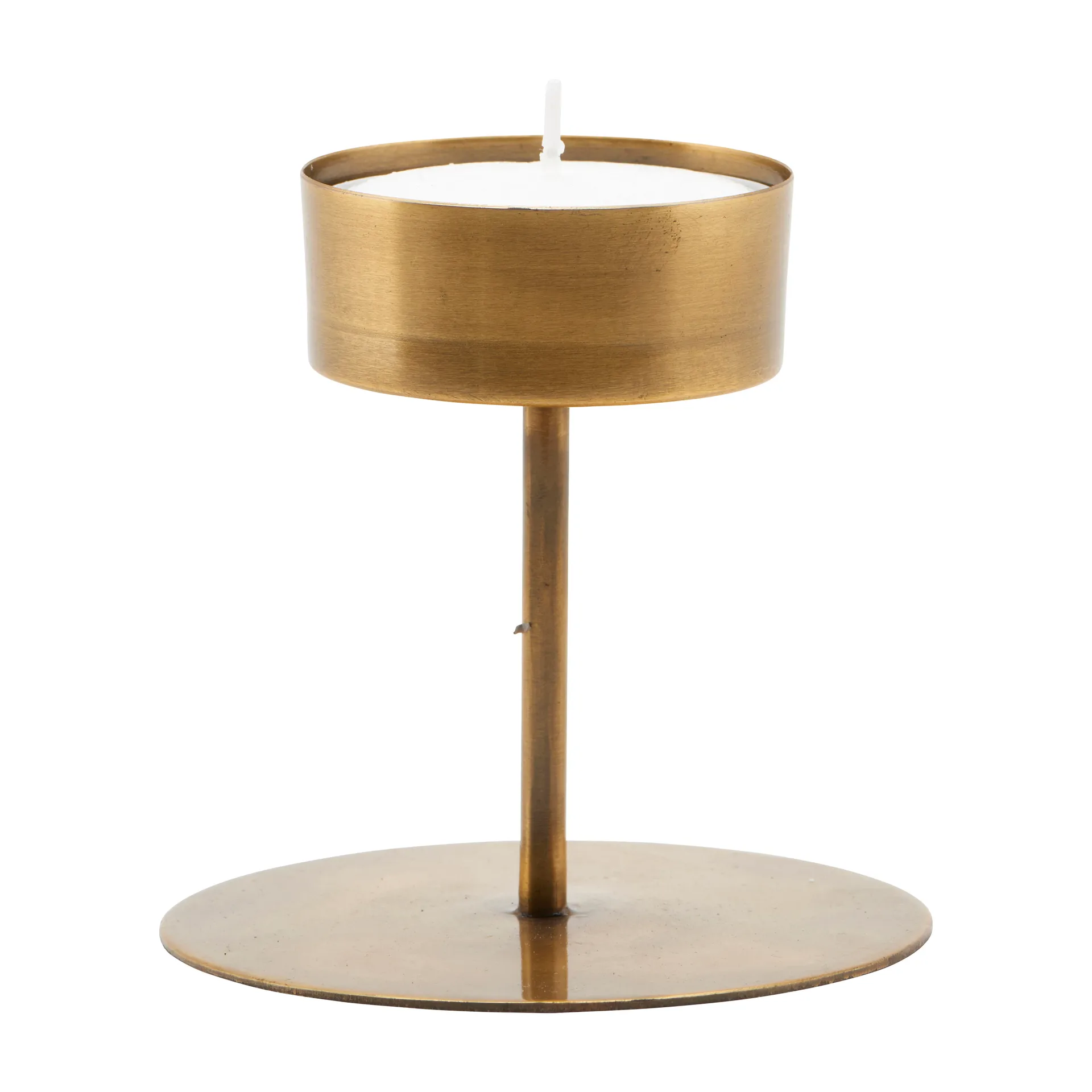 Świecznik antyczny Anit, mosiądz, 10 cm House Doctor