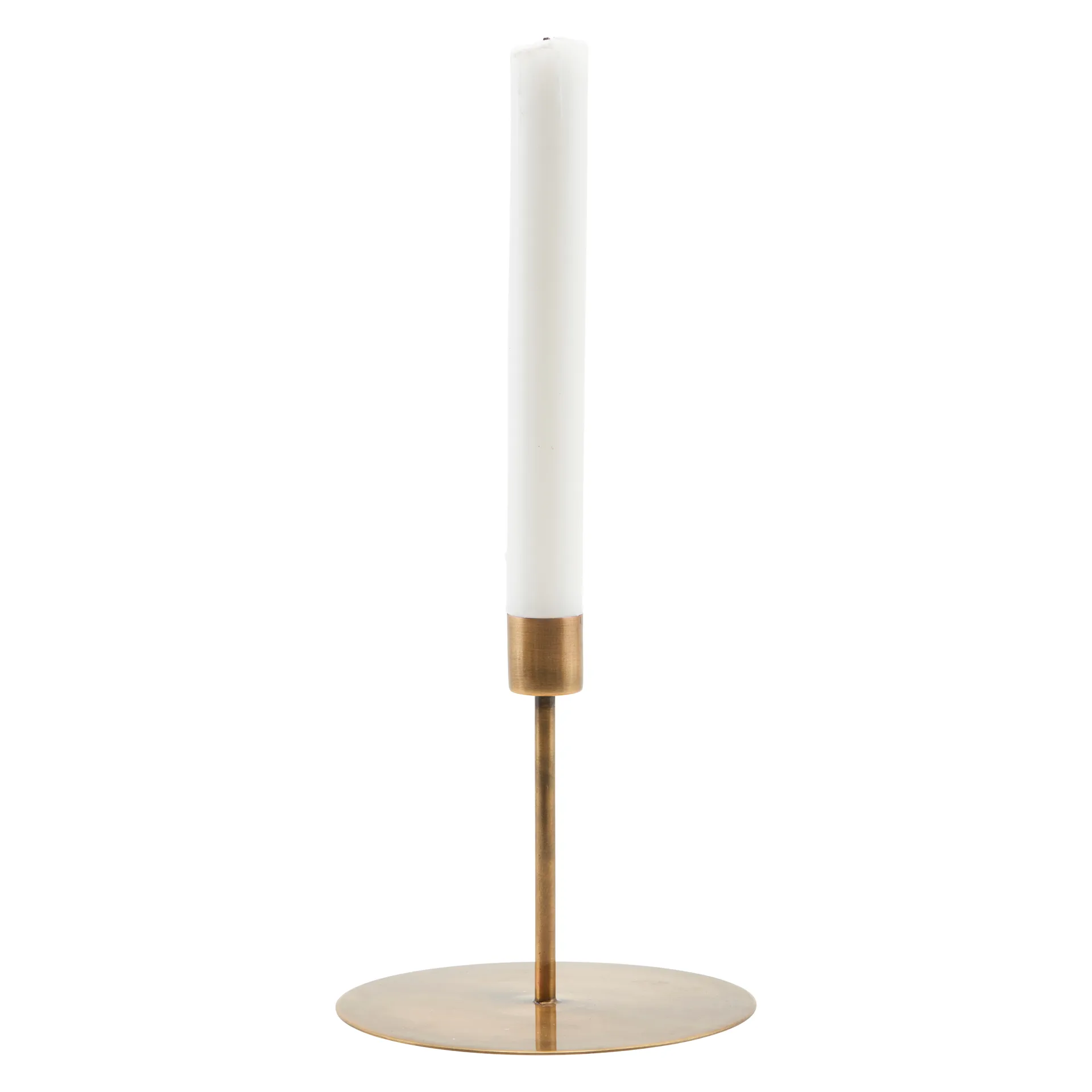 Świecznik antyczny Anit, mosiądz, 12 cm House Doctor