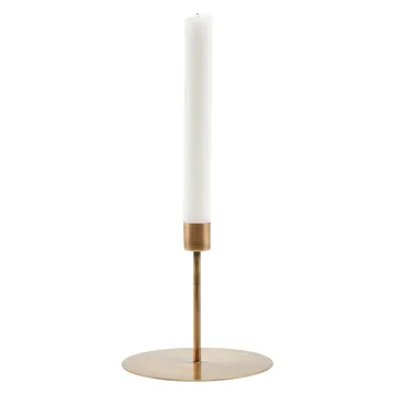 Świecznik antyczny Anit, mosiądz - 12 cm - House Doctor