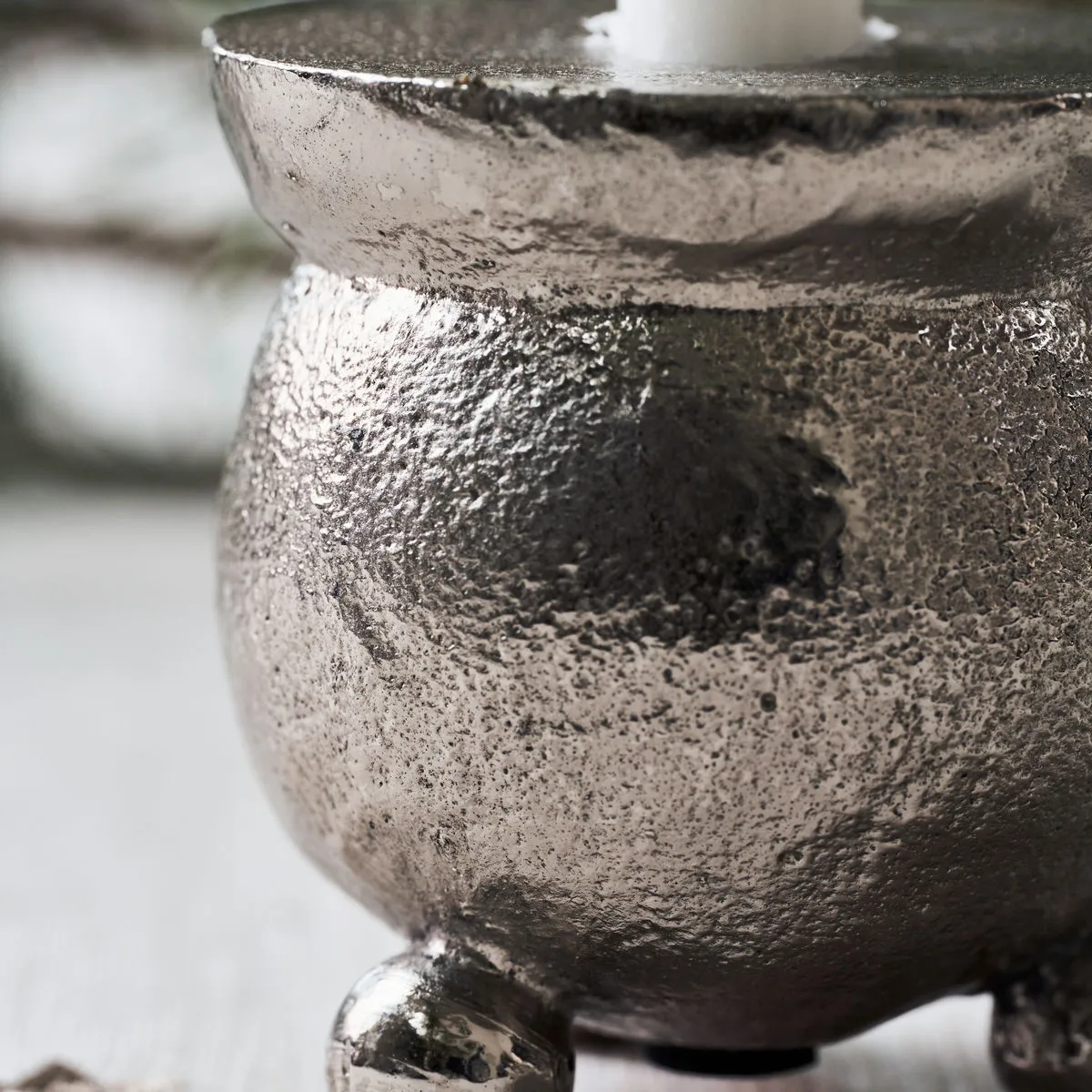 Świecznik Classic Ø5 cm, Antyczne srebro House Doctor