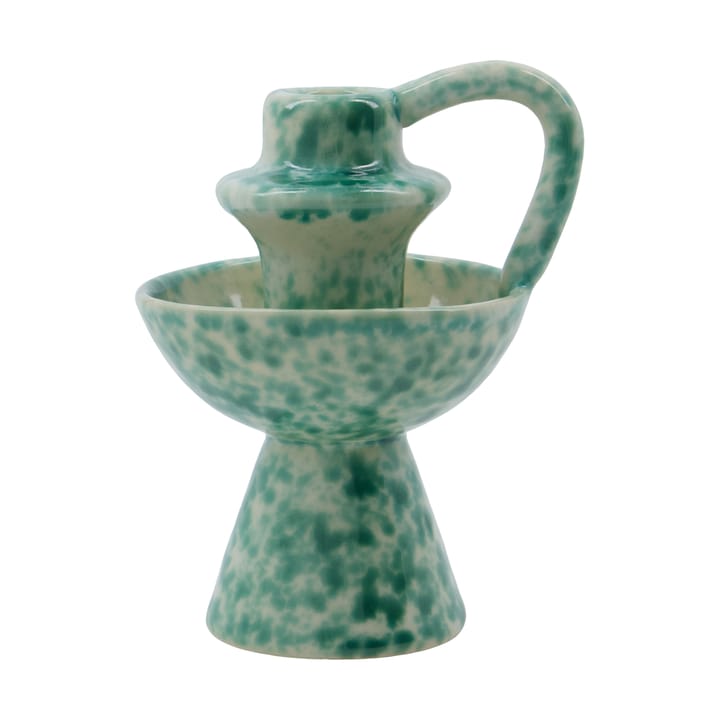 Świecznik Diva 14 cm - Zielony - House Doctor