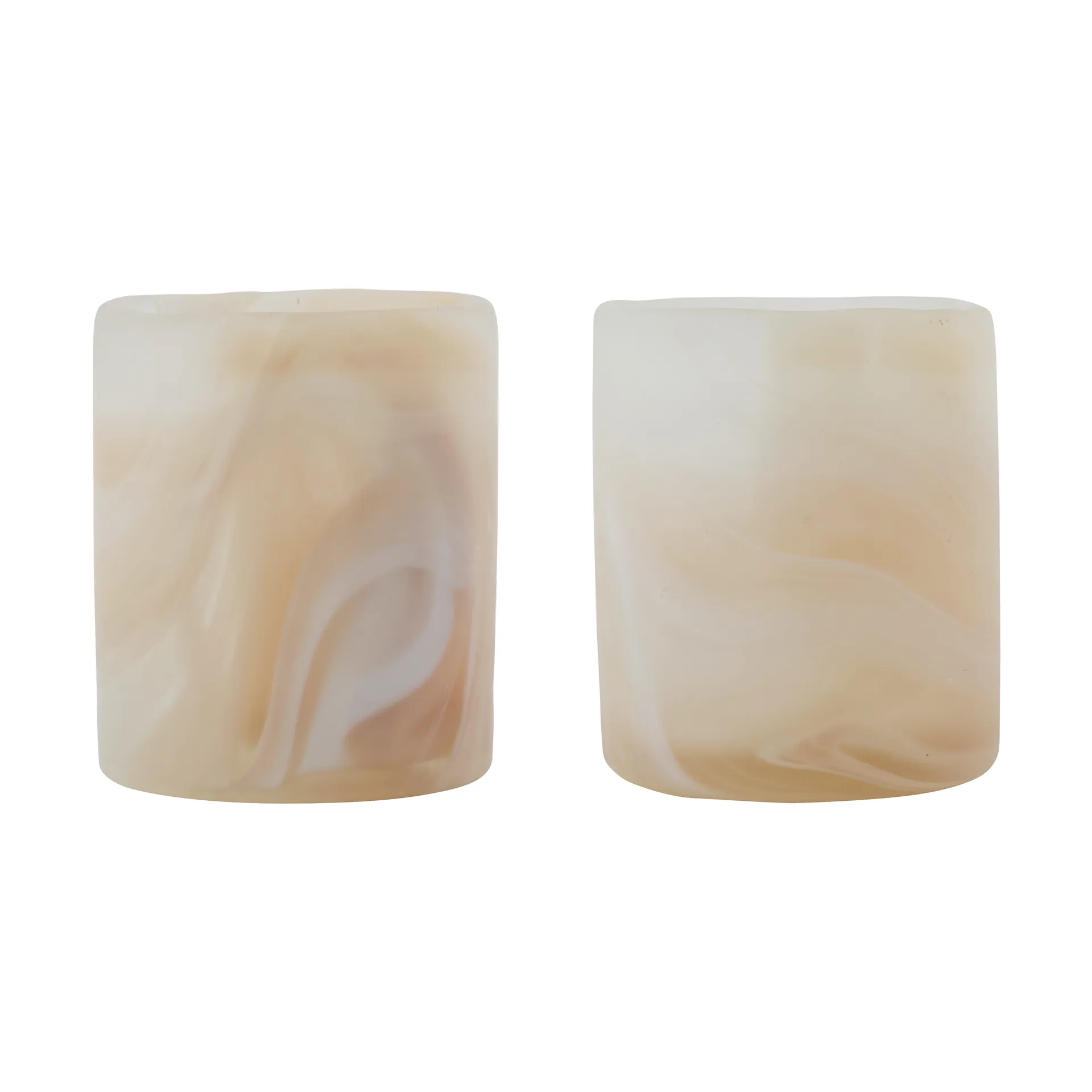 Świecznik Kae Ø7x8 cm, Beżowy House Doctor