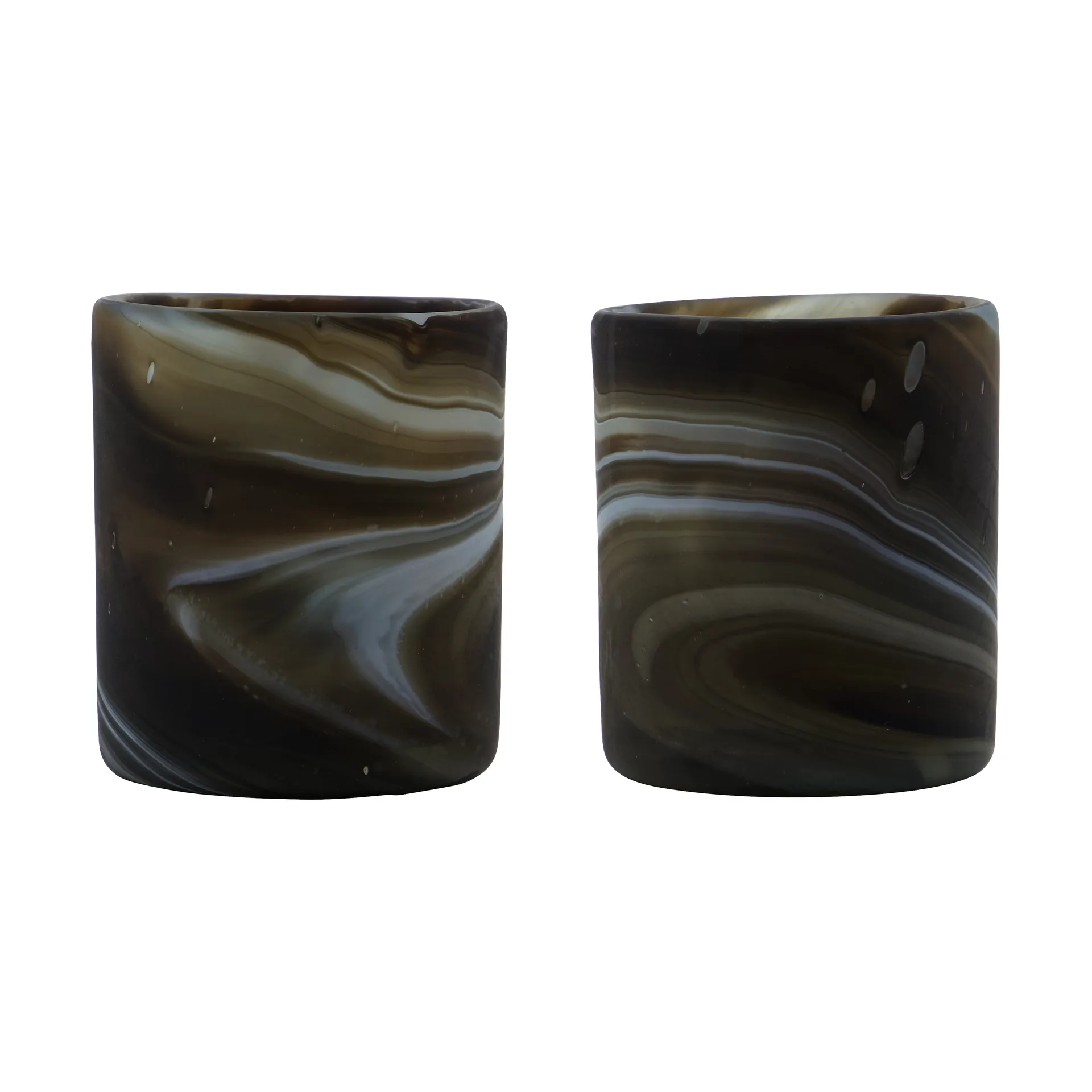 Świecznik Kae Ø7x8 cm, Brązowy House Doctor