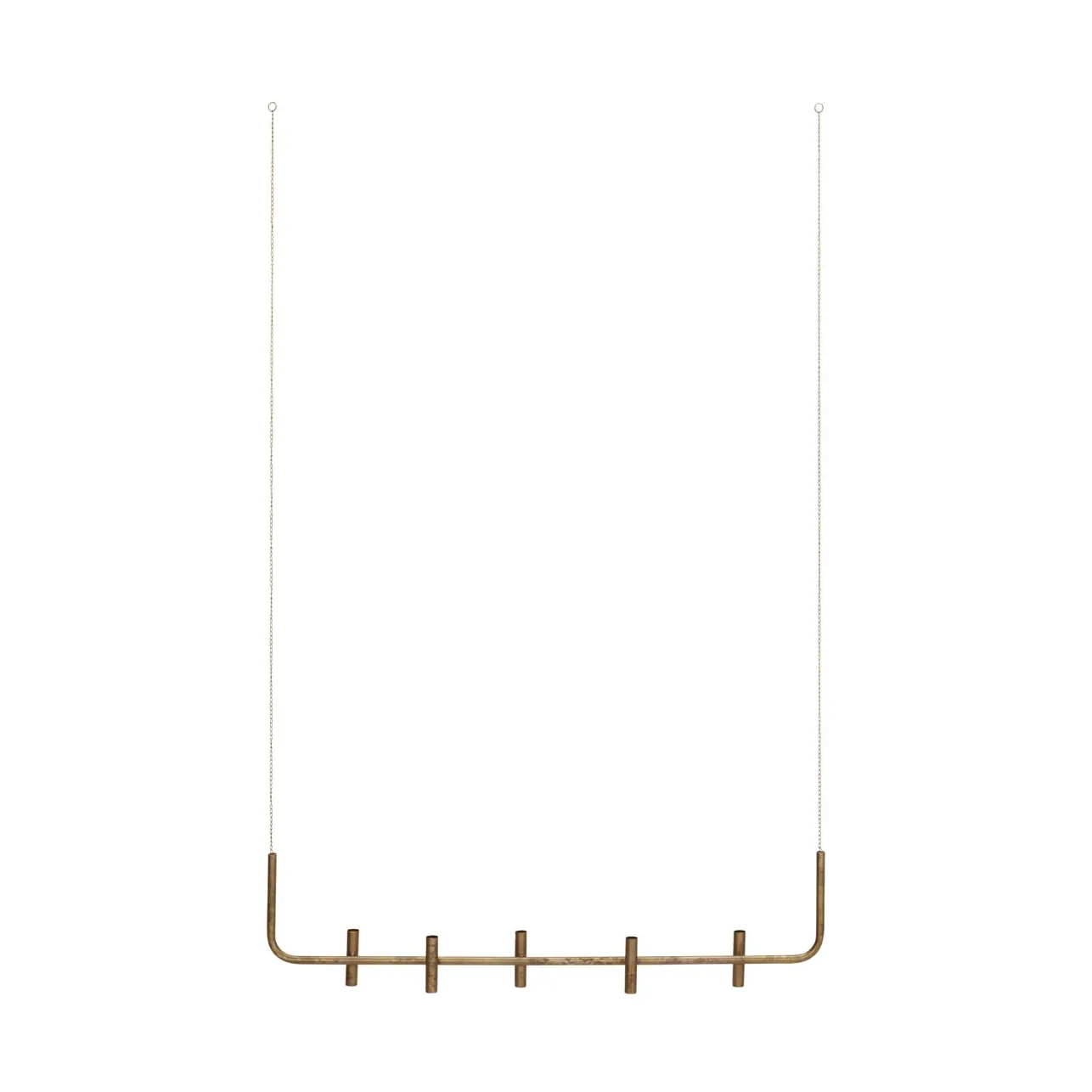 Świecznik Maxi 102 cm, Mosiądz antyczny House Doctor