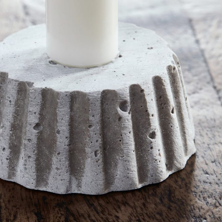Świecznik Mold Bake Ø7 cm, Szary House Doctor