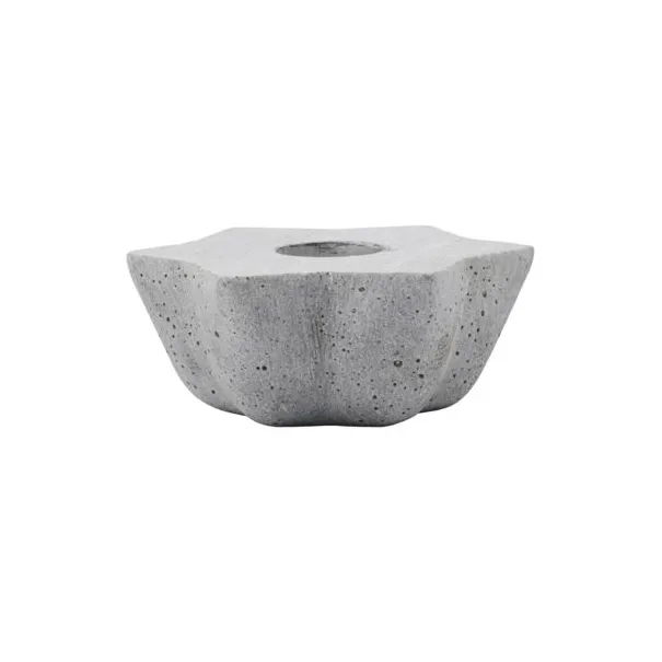 Świecznik Mold Little Star, Szary House Doctor