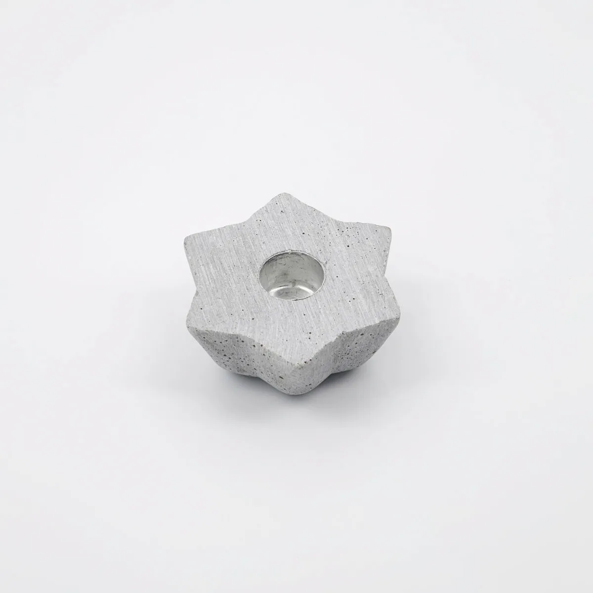 Świecznik Mold Little Star, Szary House Doctor