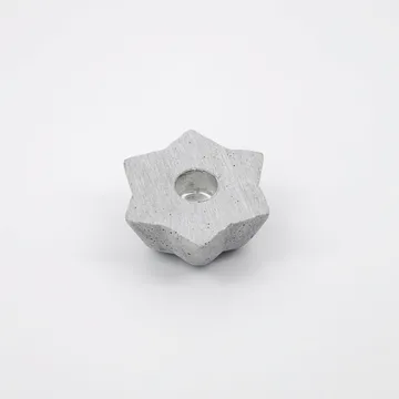 Świecznik Mold Little Star - Szary - House Doctor