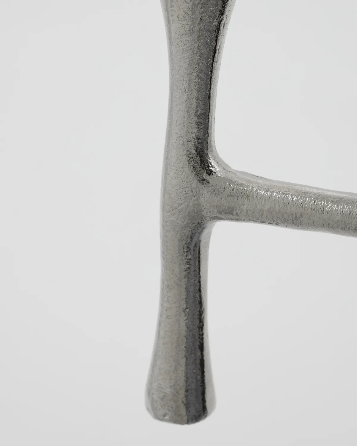 Świecznik Tristy 20 cm, Srebrne wykończenie House Doctor