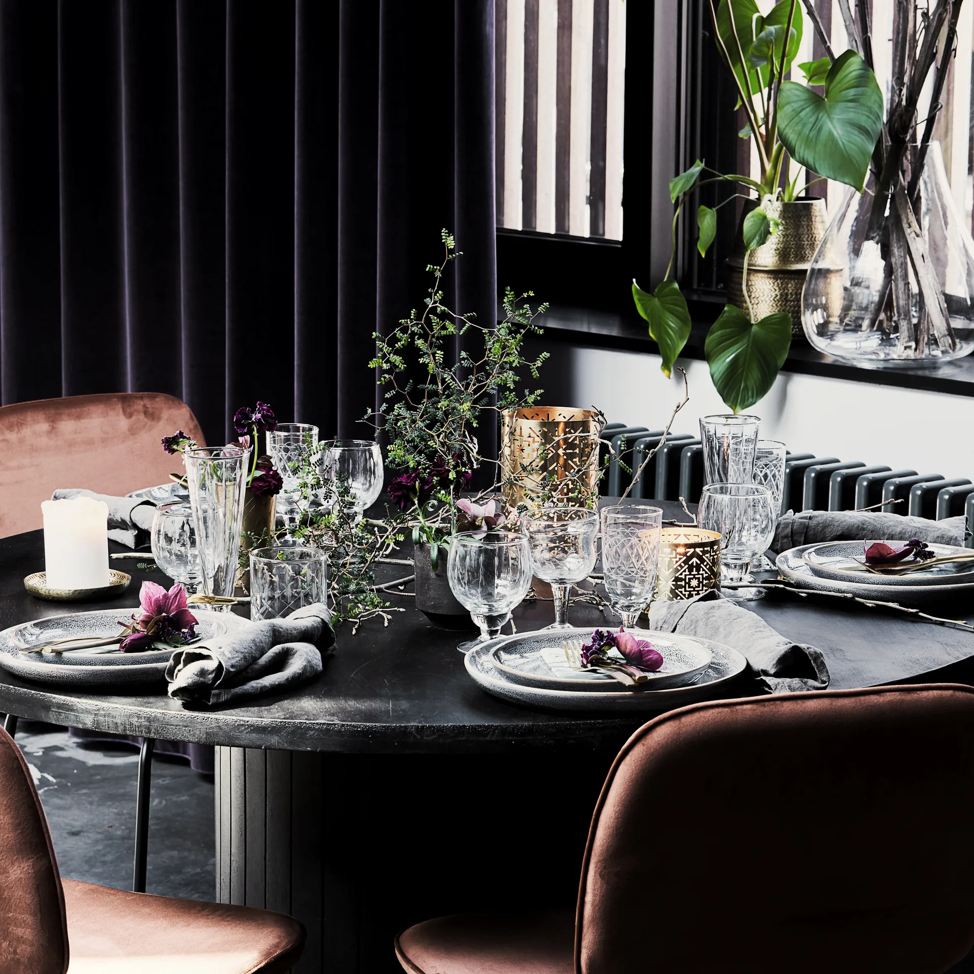 Szklanka do piwa w stylu vintage, przezroczysty House Doctor