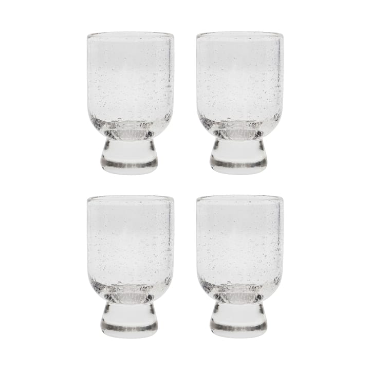 Szklanka na nodze Rich, 230 ml, 4-pak - Przezroczysty - House Doctor