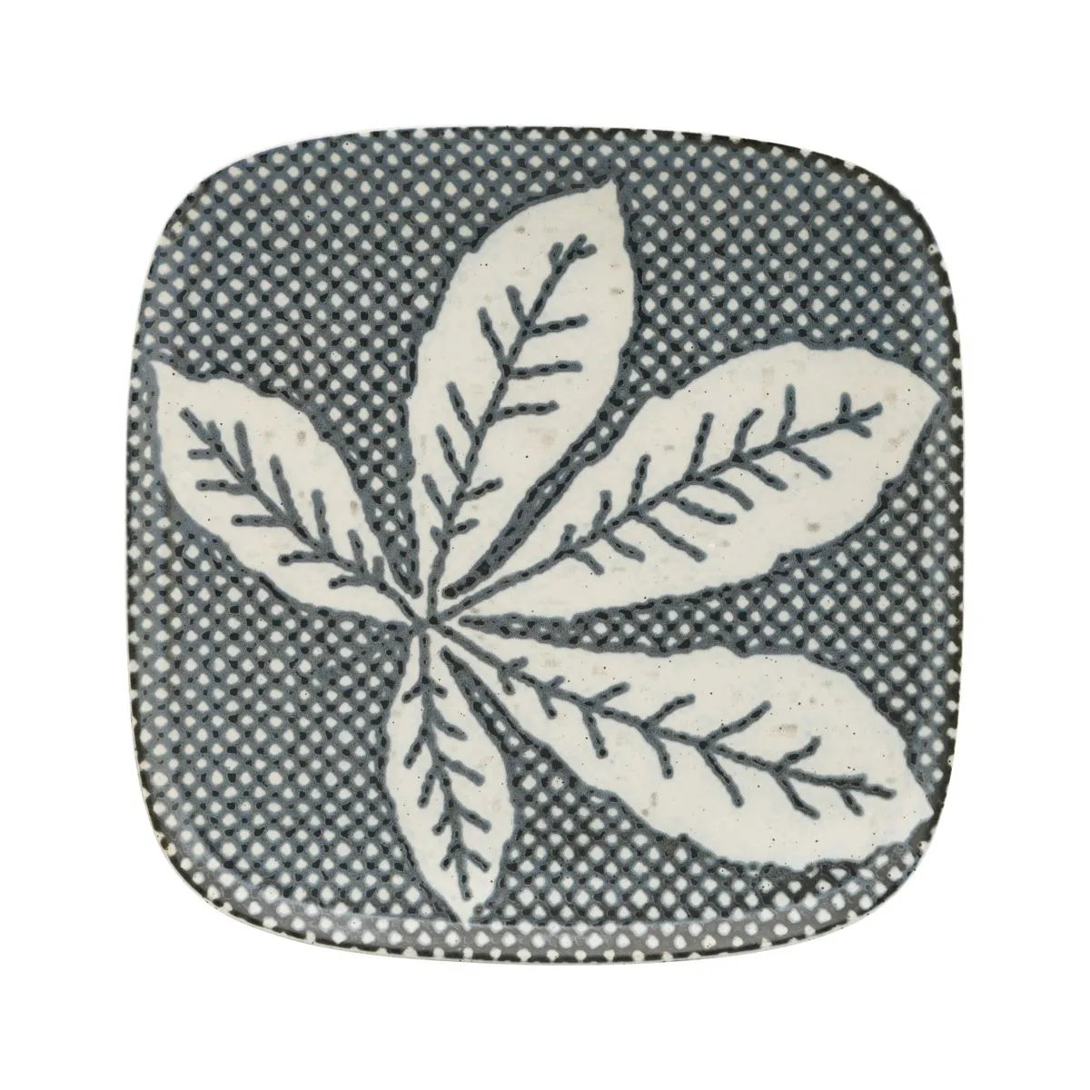 Talerz Chestnut 21,6 cm, Szaro-niebieski House Doctor