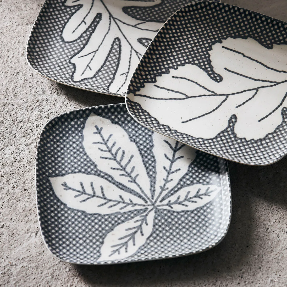 Talerz Chestnut 21,6 cm, Szaro-niebieski House Doctor