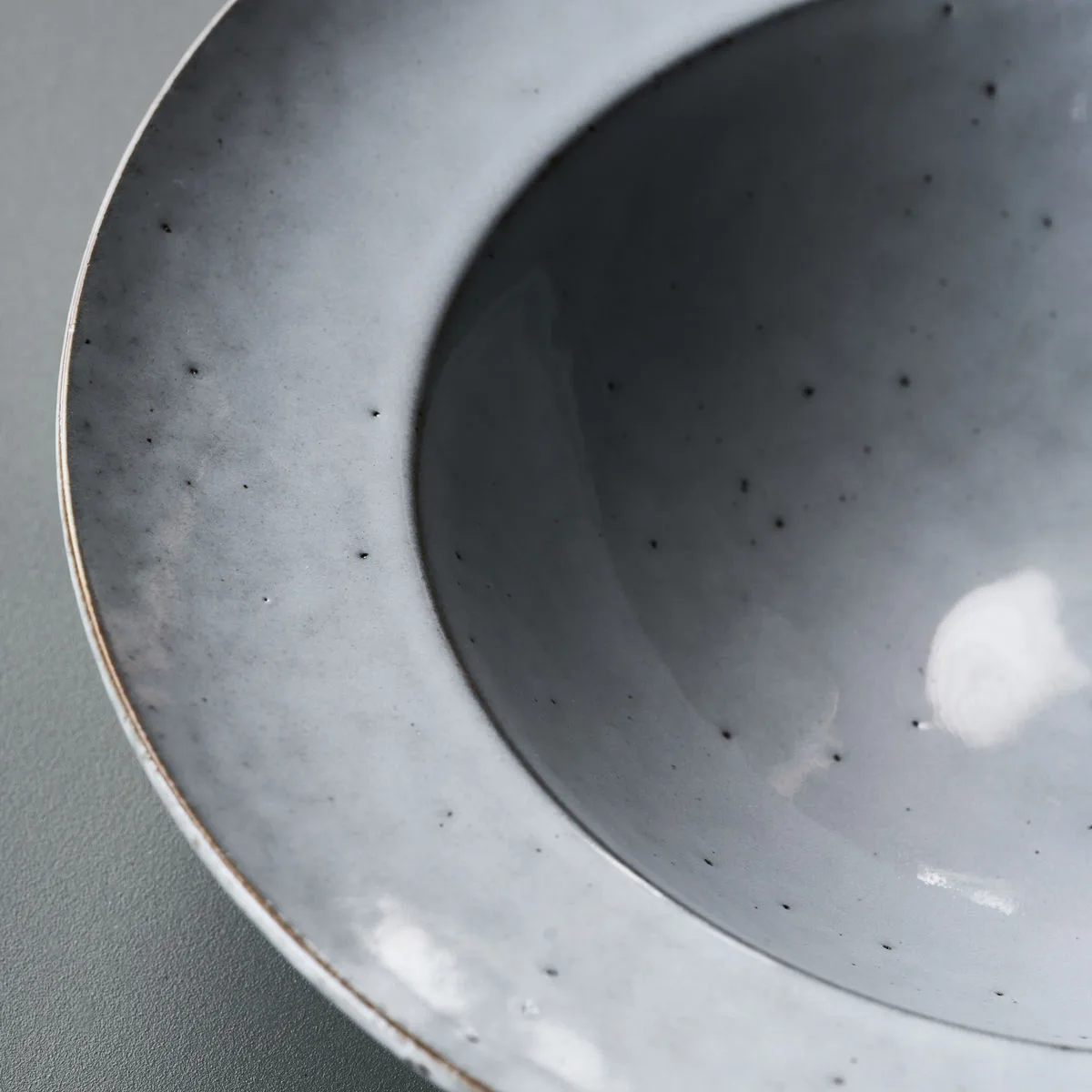 Talerz do makaronu Rustic Ø26 cm, Szary-niebieski House Doctor