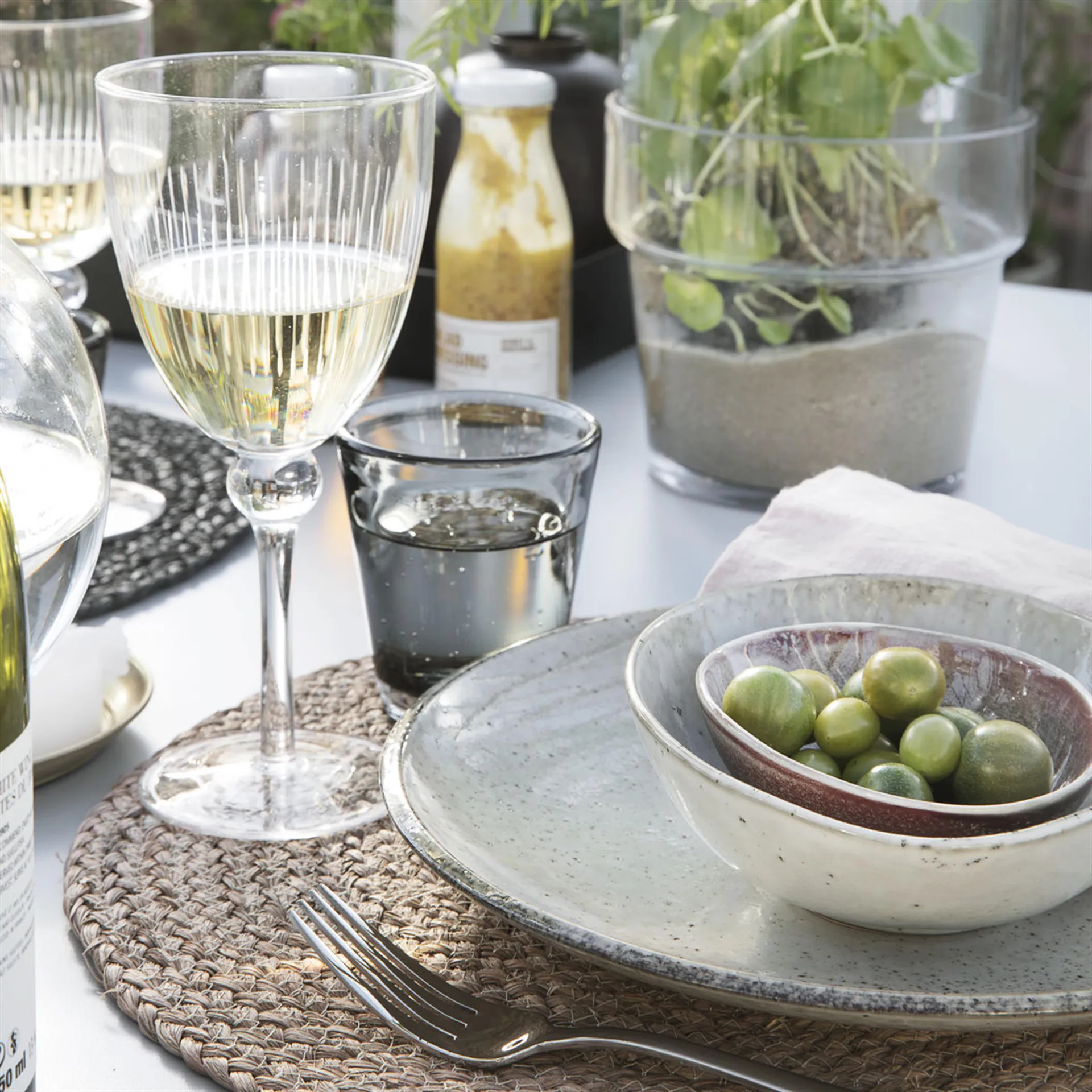 Talerz Lake szary, 21,4 cm House Doctor