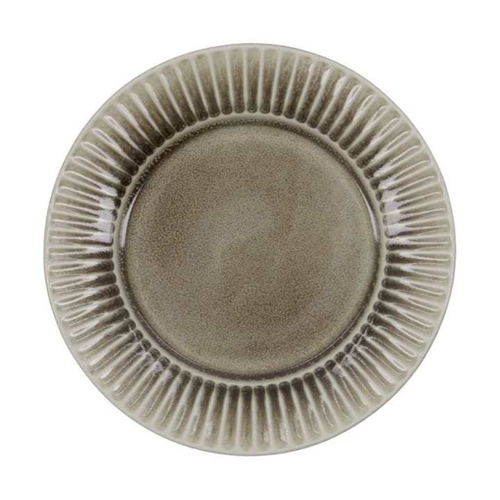 Talerz Pleat Ø22 cm, Szaro-brązowy House Doctor