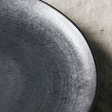 Talerz śniadaniowy Pion Ø21,5 cm - Czarno-brązowy - House Doctor