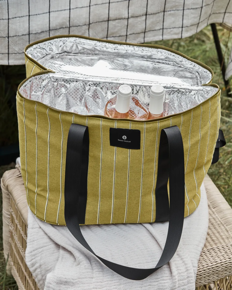 Torba chłodząca Satt, Musztardowy House Doctor