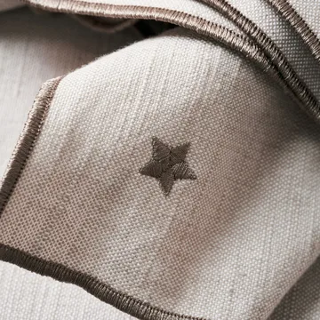 Twinkle serwetka materiałowa 40x40 cm 4-pack - Taupe - House Doctor