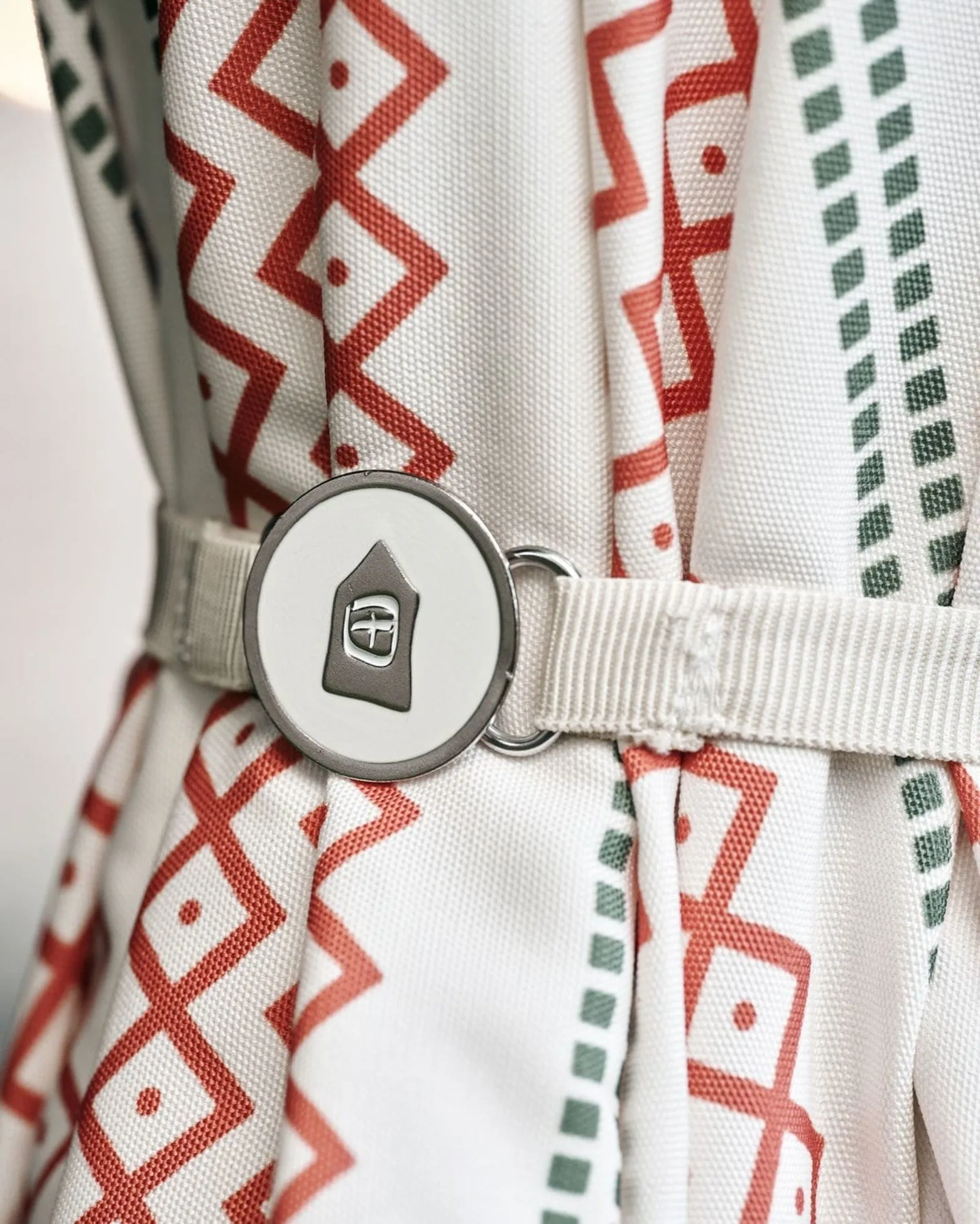 Umbra parasol Ø190 cm, Red-green House Doctor