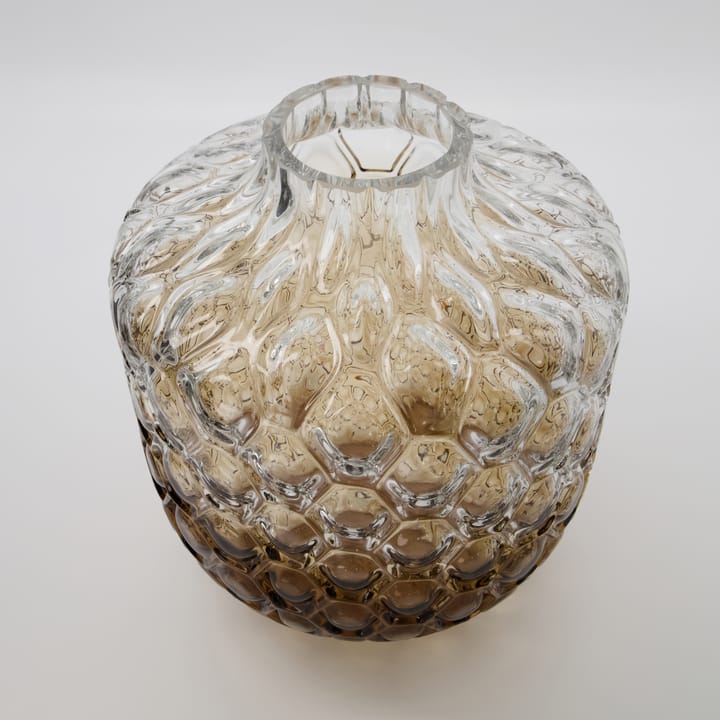 Wazon Art Deco 31 cm, Brązowy House Doctor