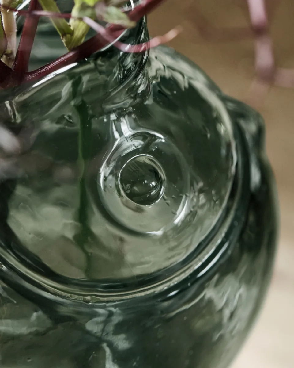 Wazon Fish 17,5 cm, Dymny szary House Doctor