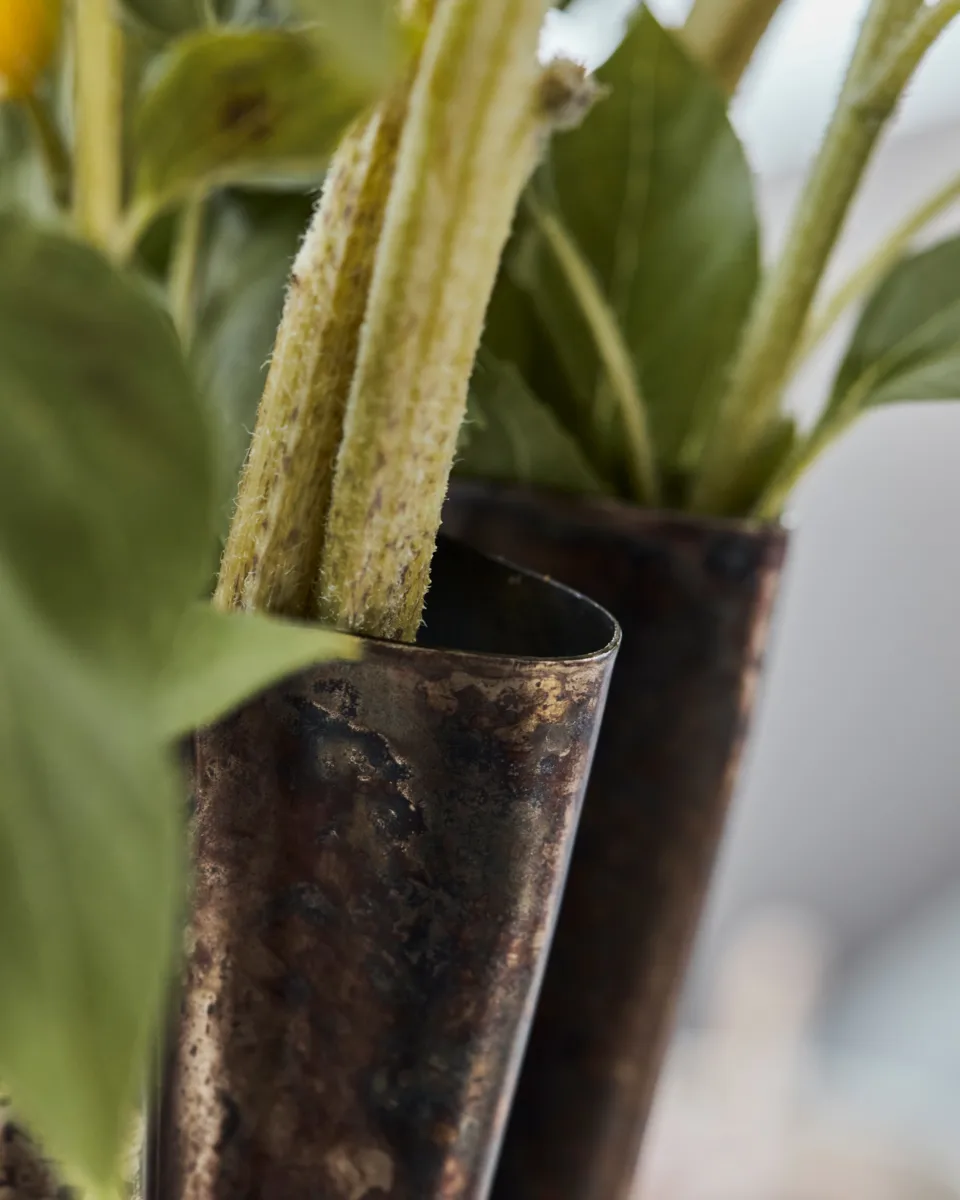 Wazon Flood Ø23 cm, Antyczny brązowy House Doctor