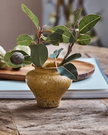 Wazon Kolo - Musztardowy, 8,5 cm - House Doctor