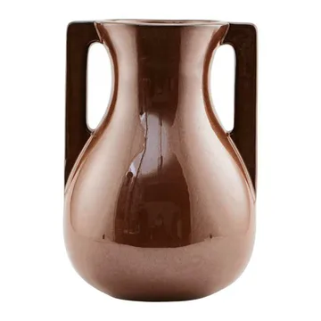 Wazon Mississippi 31 cm - Brązowy - House Doctor