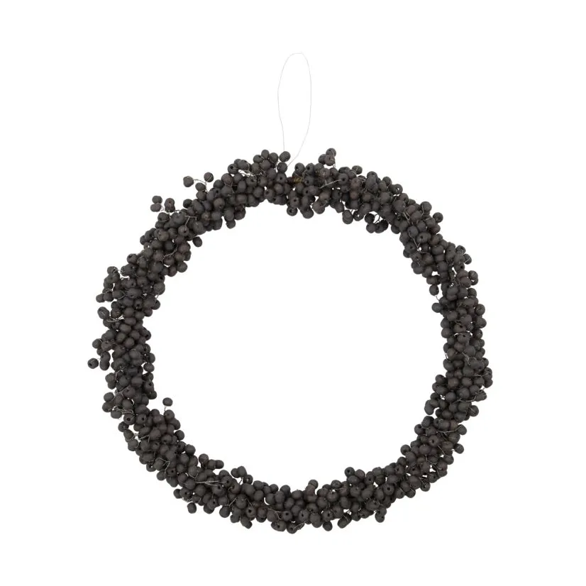 Wieniec Winter Ø23 cm, Czarny House Doctor