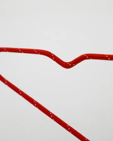 Wieszak Wire, 6 szt. - Czerwony - House Doctor