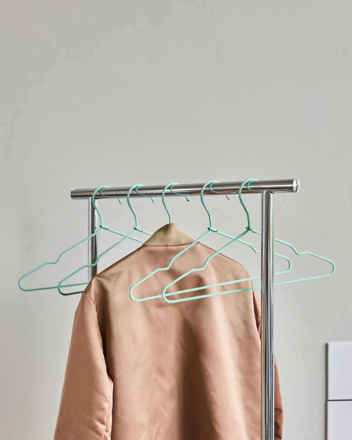 Wieszak Wire, 6 szt., Zielony House Doctor