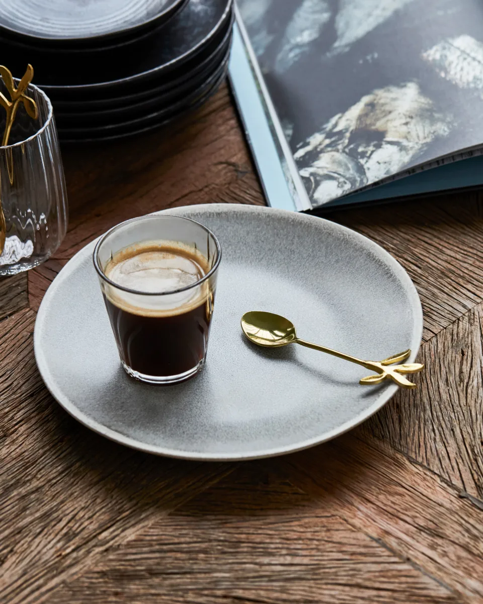 Łyżka do serwowania  Serve 4 szt., Antyczne złoto House Doctor