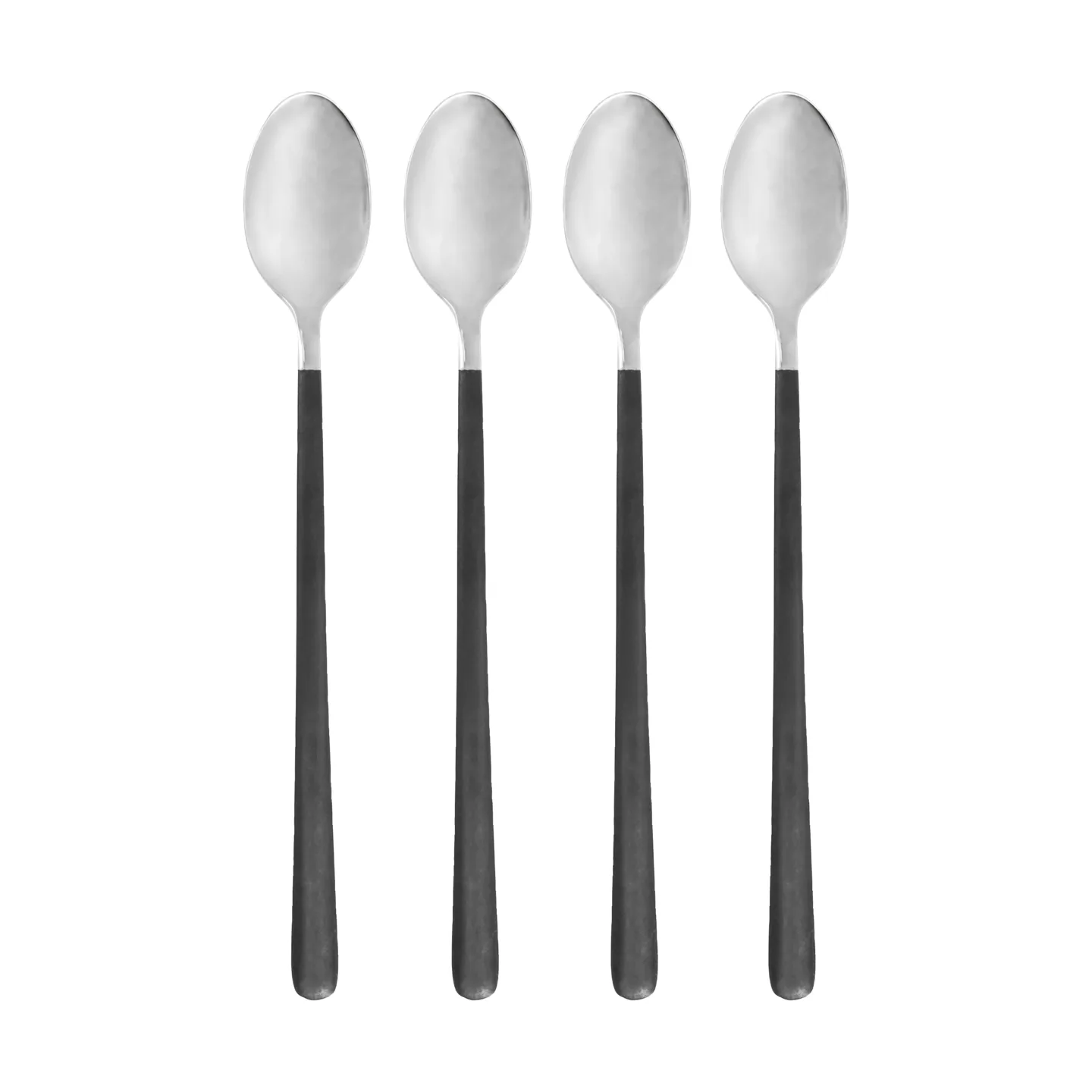 Łyżka Ox 4 części, Czarno-srebrny House Doctor