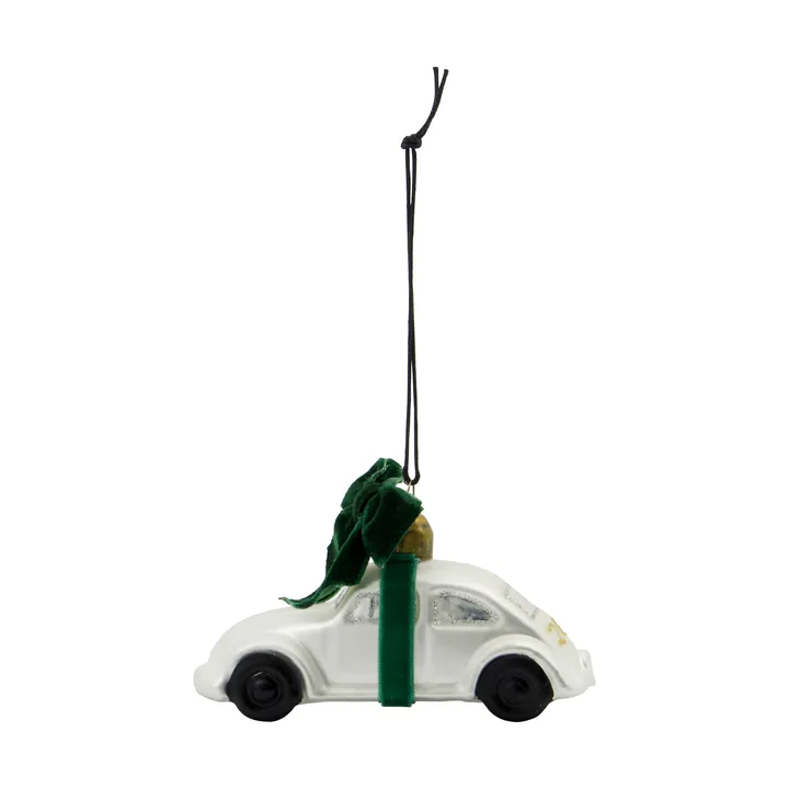 Zawieszka choinkowa Car - Srebrna, 2026 - House Doctor