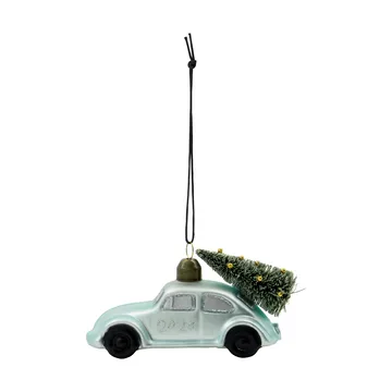 Zawieszka świąteczna Car - Jasnoniebieska, 2026 - House Doctor