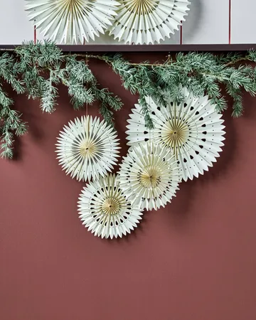 Zawieszka świąteczna Stelle, 3 szt. - Off-White, Ø20 cm - House Doctor