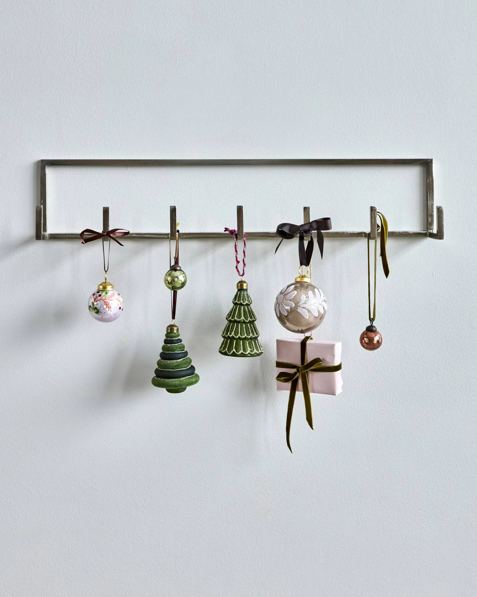 Zawieszka świąteczna Tree 4‑pak, Zielona House Doctor