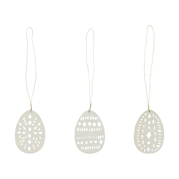 Zawieszka wielkanocna Nori 3 części - Beżowy - House Doctor