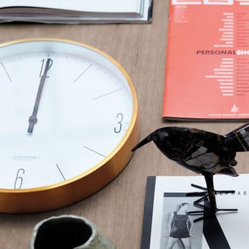 Zegar ścienny Clock Couture  - złoty - biały - House Doctor