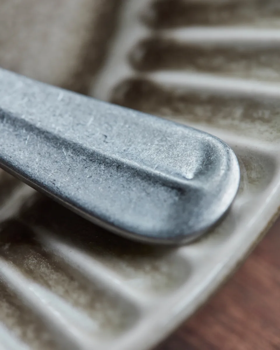 Zestaw 4 noży do masła Mora, Srebrne wykończenie House Doctor