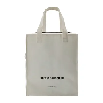 Zestaw do brunchu Rustic, 12 cz. - Szaro-niebieski - House Doctor