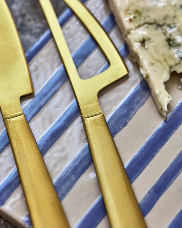 Zestaw noży do sera Cheese 3 szt., Złoty House Doctor
