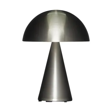 Przenośna lampa stołowa Mush - Nikiel - Hübsch