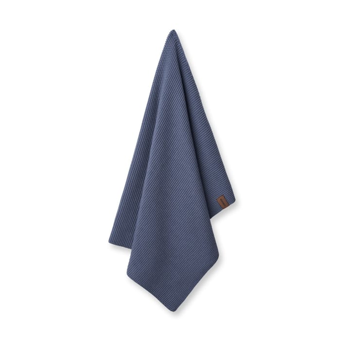 Humdakin Knitted ręcznik kuchenny 45x70 cm - Blue stone - Humdakin